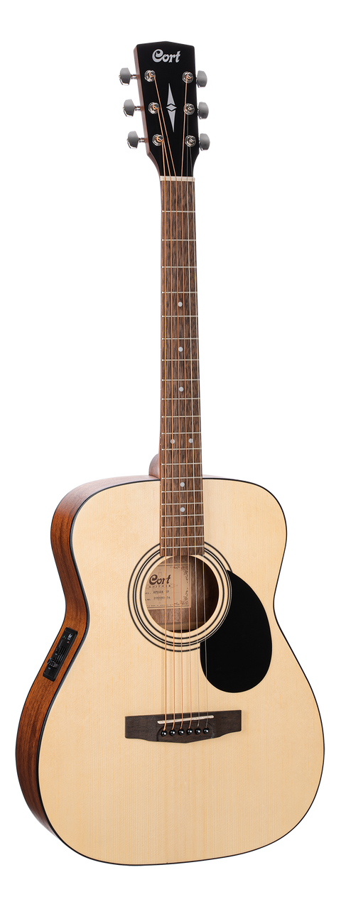 Cort AF510E  Semi Acoustic Guitar With Gig Bag, Open Pore  ( AF-510E/OP )