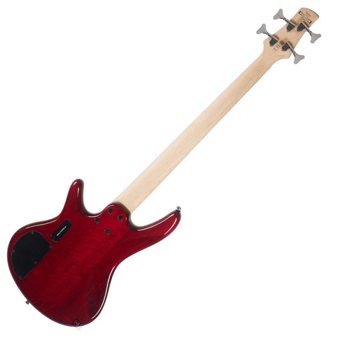 Ibanez SR Gio GSR200 TR 4 String Electric Bass Guitar - Transparent Red (GSR200-TR)