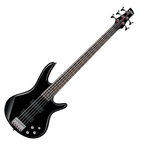 Ibanez SR Gio GSR205 BK 5 String Electric Bass Guitar - Black (GSR205-BK)