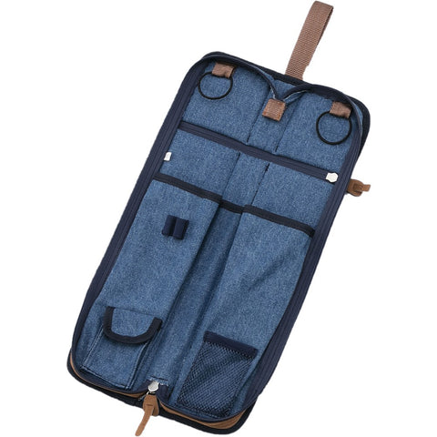 Tama TSB12NB Power Pad Designer Collection Drum Stick Bag, Navy Blue