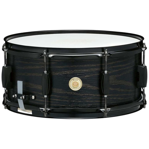 TAMA WP1465BK-BOW Woodworks 14"x6.5" Snare Drum, Black Oak Wrap