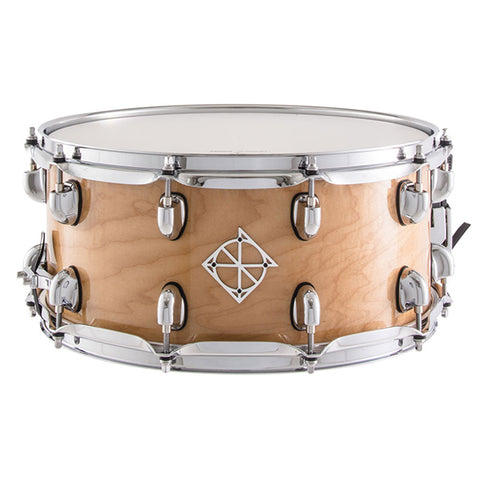 Dixon CSTM654N 14" x 6.5" Cornerstone Series Maple Snare Drum - Natural