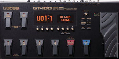 Boss GT100 Guitar Multi-Effects Pedal (GT-100)