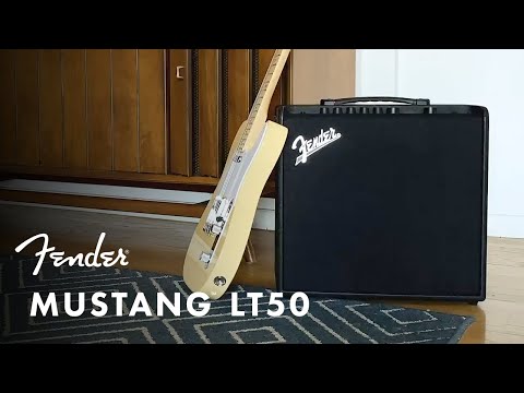 Fender Mustang LT50 50-watt 1x12" Guitar Combo Amplifier
