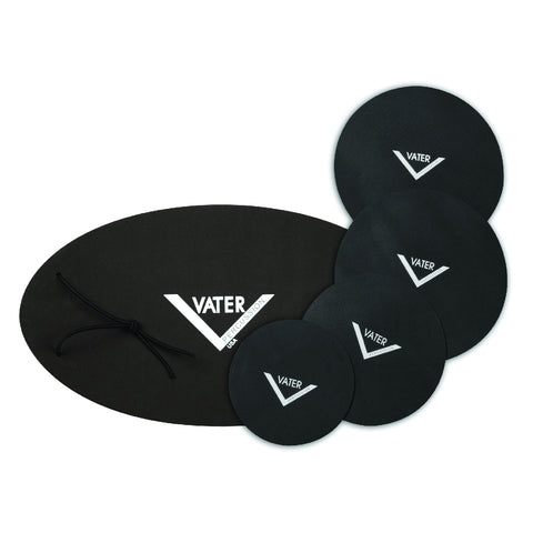 Vater VNGCRP Noise Guard Complete Rock Pack - for 12", 13", 14", 16" and Bass Drum