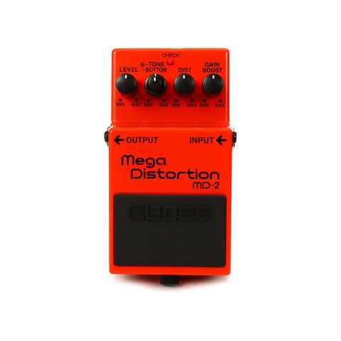 Boss MD2 Mega Distortion Guitar Effect Pedal (MD-2)