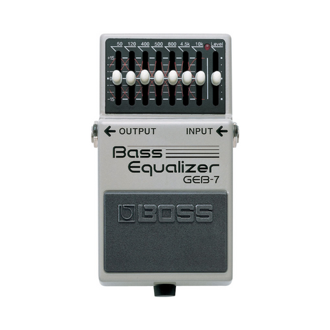 Boss GEB7 7-band Bass Equalizer Guitar Effect Pedal (GEB-7)