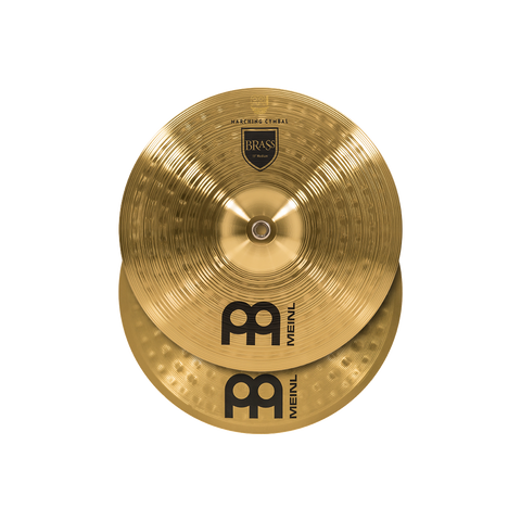 Meinl MA-BR-13M 13" Student Marching Hand Cymbals Brass (Pair)