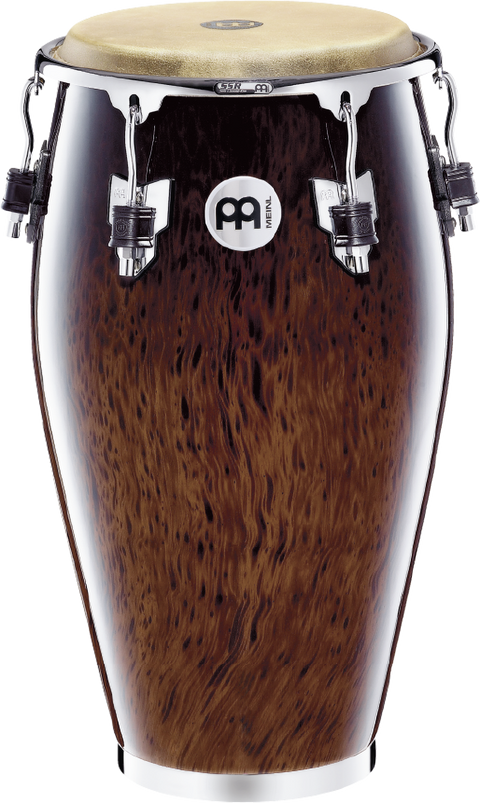 Meinl Percussion MP1212BB 12 1/2" Tumba Professional Series Conga, Brown Burl
