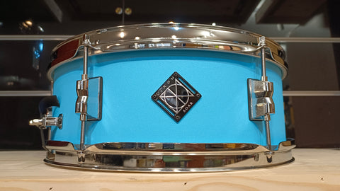 Dixon Soar 522 Plus UVMDB Drum Set Shell Pack 5 Piece Drum Kit Mahagony Shell 22" Kick  - Blue Wrap