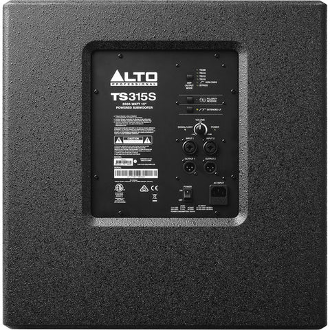 Alto Professional TS315S 2000-watt 1x15" Powered Subwoofer