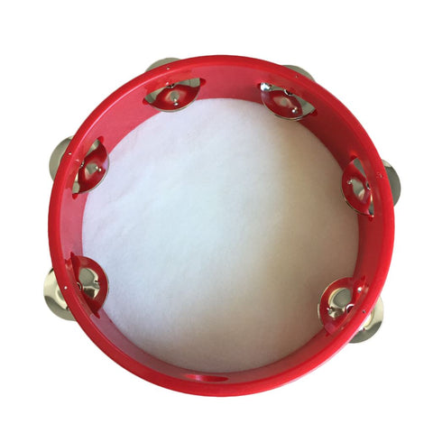 Lazer PE-053C 8" Headed Plastic Tambourine