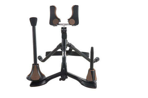 Lazer WS-028 Alto Saxophone Stand with Double Connections Base
