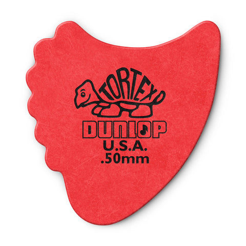 Jim Dunlop 414 Tortex Fin Guitar Pick, 1pc