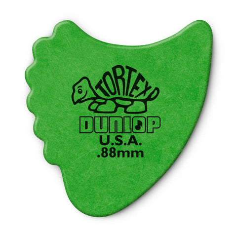 Jim Dunlop 414 Tortex Fin Guitar Pick, 1pc