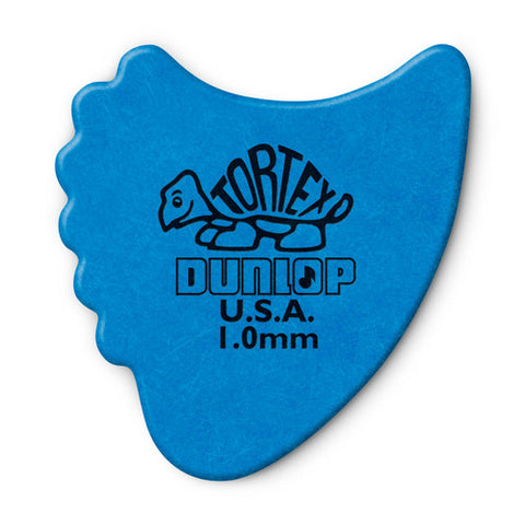 Jim Dunlop 414 Tortex Fin Guitar Pick, 1pc