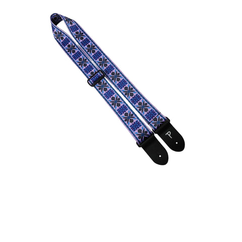Perri's LPCP6843 2" Purple Hootenanny Guitar Straps