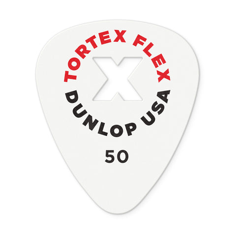 Jim Dunlop 428XR Tortex Flex X Standard Guitar Pick, 1pc