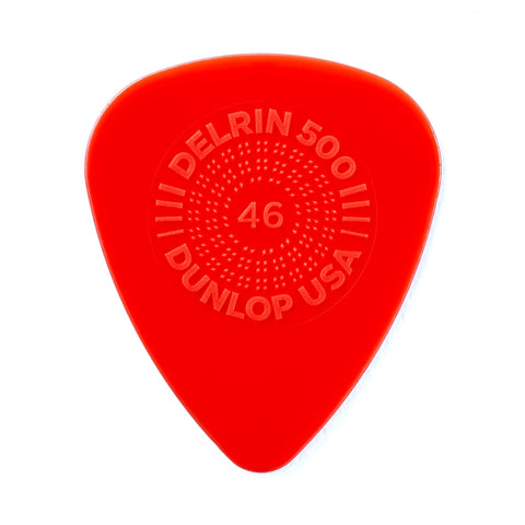 Jim Dunlop 450R Prime Grip Delrin 500 Guitar Pick, 1pc