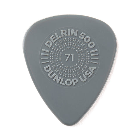 Jim Dunlop 450R Prime Grip Delrin 500 Guitar Pick, 1pc
