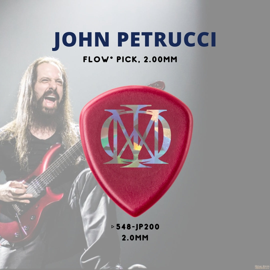 Jim Dunlop 548RJP200 John Petrucci Flow Guitar Pick 2.0mm, 1pc – DOREMi ...