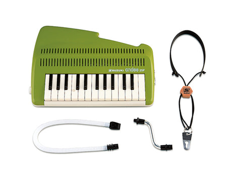 Suzuki ANDES-25F Green Keyboard Recorder