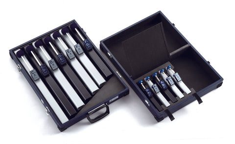 Suzuki HB-250 2 Octave Tonechime Set with Travel Wheel Case