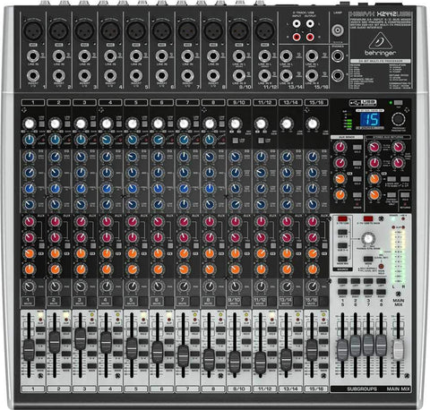 Behringer XENYX X2442USB 24-Input Mixer with USB and Effects