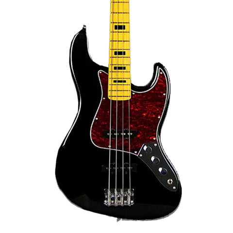 Sqoe JB4BS-300BK 21F Bass Guitar