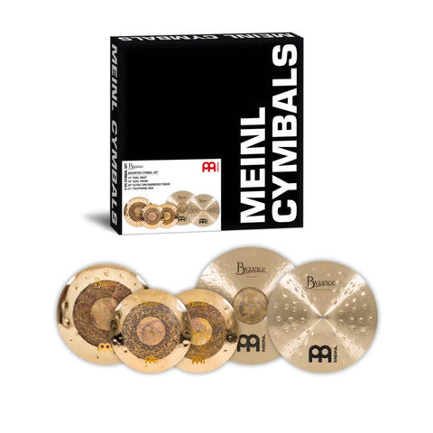 Meinl B15182021 15"/18"/20"/21" Byzance Assorted Cymbal Set