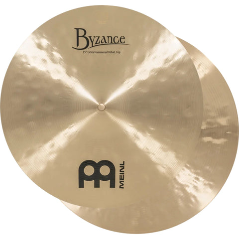 Meinl B15EHH 15" Byzance Traditional Extra Hammered Hihat