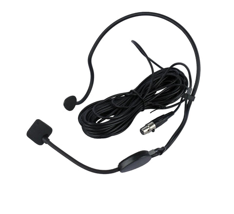 Dynamax EM136XLR Headset Microphone with Phantom Power XLR