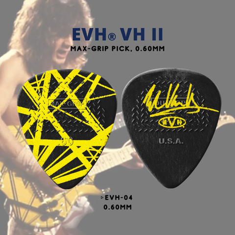 Jim Dunlop EVH-04 EVH VH-II Nylon Max Grip Guitar Pick, 1pc