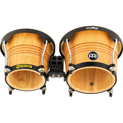 Meinl Percussion FWB190SNT-M Marathon Series FWB190 Wood Bongo, Super Natural