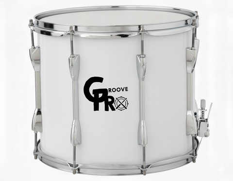 Groove Pro GPMS1412C 14X12 Marching Snare Poplar with Carrier