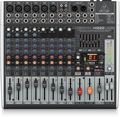 Behringer XENYX 1222USB Mixer