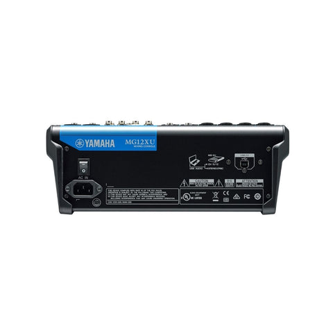 Yamaha MG12XU 12-Channel Analog Mixer with Effects, USB interface