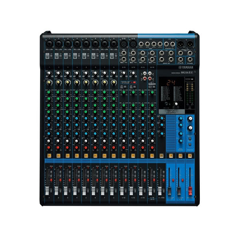 Yamaha MG16XU 16-Channel Analog Mixer with Effects, USB interface