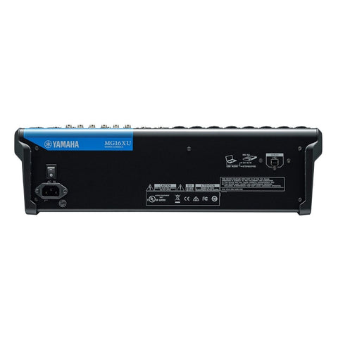 Yamaha MG16XU 16-Channel Analog Mixer with Effects, USB interface