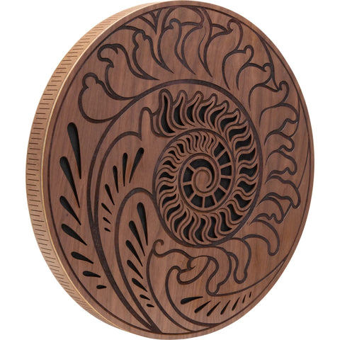 Meinl RDO15F 15" Rain Disk, Ocean Sound, Fibonacci-Inspired Carving