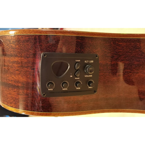 Sqoe S370EQ-FG Semi Acoustic Guitar