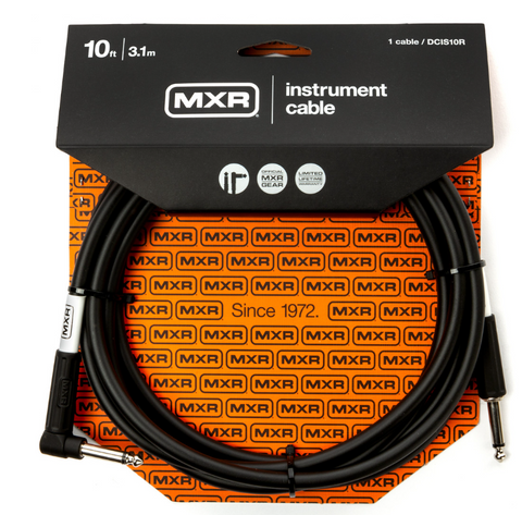Jim Dunlop DCIS10R MXR Instrument Cable RA 10FT