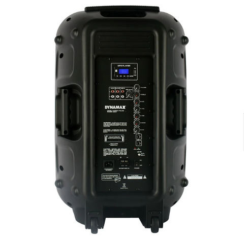 Dynamax TSL015 15" 120W Portable (HH) Bluetooth TWS