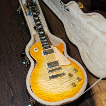 Sqoe SELP900-GRS LP Custom 22F Electric Guitar