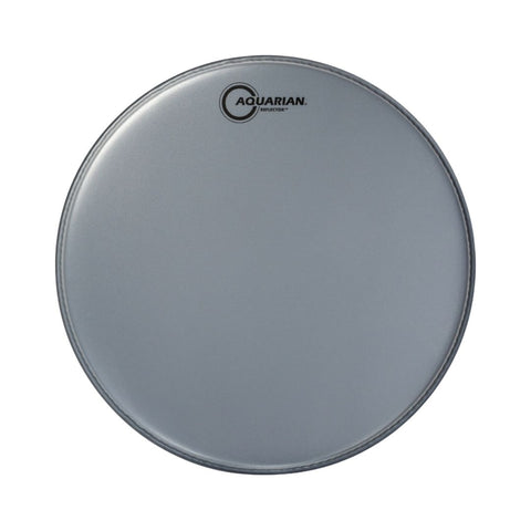 Aquarian TCREF Reflector Texture Coated Snare Batter Gray 1ply 7+10mil Snare Drum Head