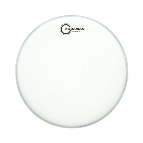 Aquarian TCRSP2 Response 2 Texture Coated White 2ply 7+7mil Drum Head
