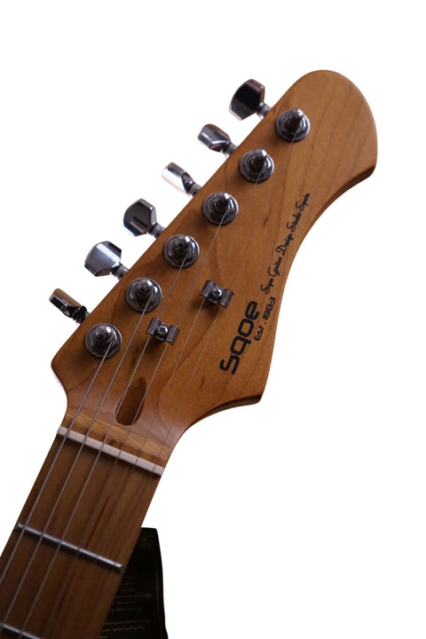 Sqoe JM400-SB HH Jazzmaster Electric Guitar