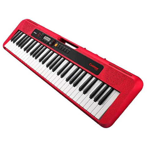 Casio Casiotone CT-S200 Red 61 Key Digital Keyboard beginner Set (CTS200R)