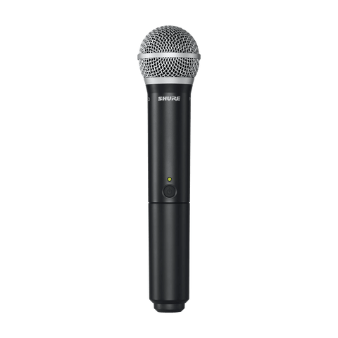 Shure BLX1288/P31 Dual Channel Combo Wireless System, BLX88 Receiver, BLX1 Bodypack Transmitter, BLX2/PG58 Handheld Cardioid Dynamic Mic & PG31 Cardioid Condenser Headset Mic