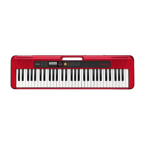 Casio Casiotone CT-S200 Red 61 Key Digital Keyboard beginner Set (CTS200R)